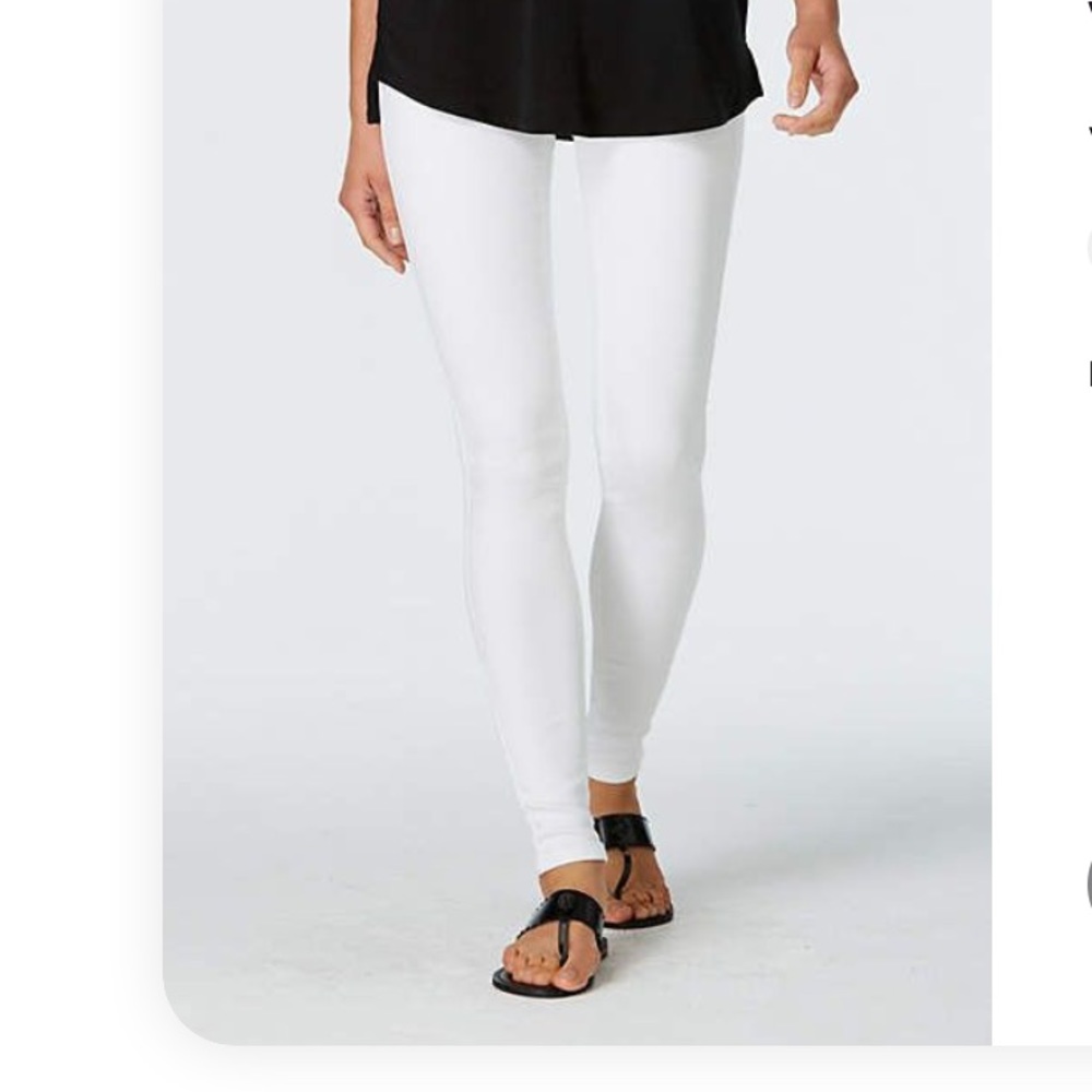 NWT 5-pocket denim leggings by J Jill